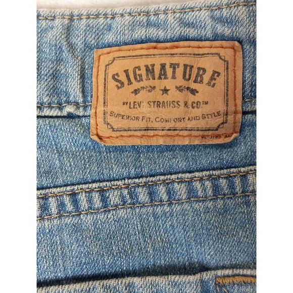 Levi's Low Rise Bootcut size 10 denim blue jeans - Picture 6 of 10